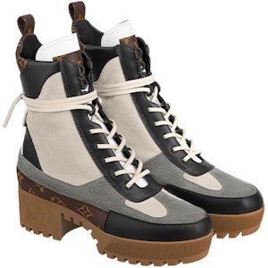 Louis Vuitton 路易威登 LAUREATE 時尚短筒靴 女款 拼色 Lookbook Louis Vuitton 路易威登 LAUREATE 時尚短筒靴 女款 拼色