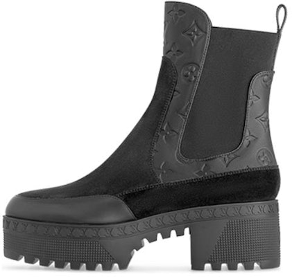 (Women) Louis Vuitton Laureate Chelsea Boot 'Black Calfskin' 1AC7W0 Buy (Women) Louis Vuitton Laureate Chelsea Boot 'Black Calfskin' 1AC7W0