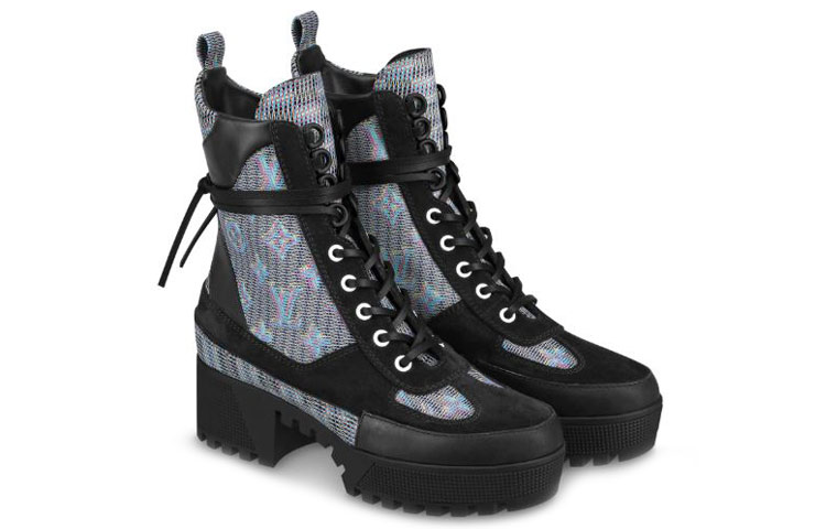 Shop (W) Louis Vuitton Laureate Martin Stiefel 1A5SLY