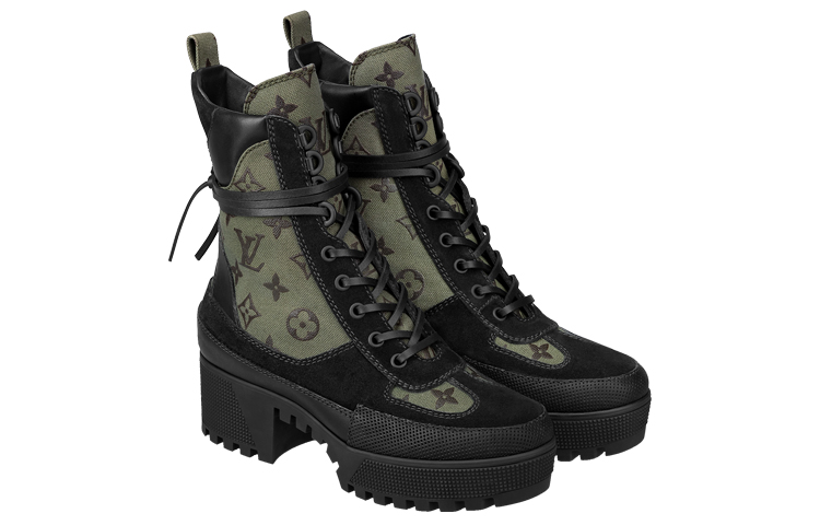 Lookbook (W) Louis Vuitton Laureate Plataforma 'Negro Verde' 1A8G26