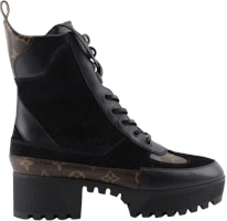 (Women) Louis Vuitton Laureate Platform Desert Boot 'Noir' 1A4XY7 (Women) Louis Vuitton Laureate Platform Desert Boot 'Noir' 1A4XY7