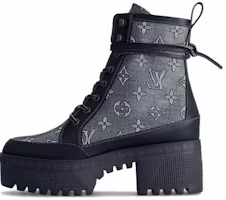 (Women) Louis Vuitton Laureate Platform Desert Boot 'Black' 1ACL3Y (Women) Louis Vuitton Laureate Platform Desert Boot 'Black' 1ACL3Y