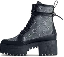 (Women) Louis Vuitton Laureate Platform Desert Boot 'Black' 1ACL3Y (Women) Louis Vuitton Laureate Platform Desert Boot 'Black' 1ACL3Y