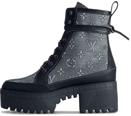 (Women) Louis Vuitton Laureate Platform Desert Boot 'Black' 1ACL3Y Buy (Women) Louis Vuitton Laureate Platform Desert Boot 'Black' 1ACL3Y