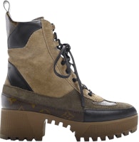 (Women) Louis Vuitton Laureate Platform Desert Boot 'Beige Monogram' 1A4XYE (Women) Louis Vuitton Laureate Platform Desert Boot 'Beige Monogram' 1A4XYE