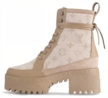 (W) Boot Louis Vuitton Laureate Platform Desert 'Beige' 1AC9PR Buy (W) Boot Louis Vuitton Laureate Platform Desert 'Beige' 1AC9PR