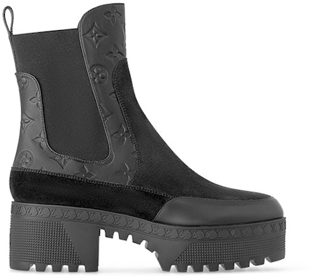 (Women) Louis Vuitton Laureate Platform Desert Boot 'Black Suede' 1AC7VY Order (Women) Louis Vuitton Laureate Platform Desert Boot 'Black Suede' 1AC7VY