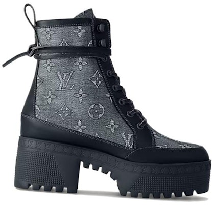 (Women) Louis Vuitton Laureate Platform Desert Boot 'Black' 1ACL3Y Order (Women) Louis Vuitton Laureate Platform Desert Boot 'Black' 1ACL3Y