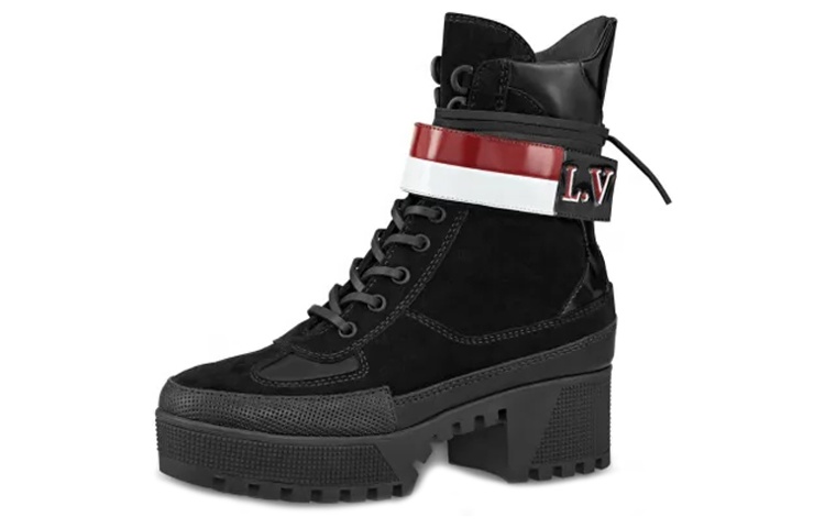 Order (W) Botas Louis Vuitton Laureate Plataforma Desert 'Negro' 1A4FDU