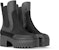 (W) Louis Vuitton Laureate Platform Desert Boot 'Hitam Suede' 1AC7VY