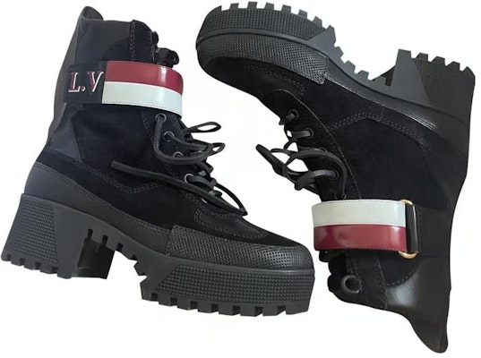 (Women) Louis Vuitton Laureate Platform Desert Boots 'Black' 1A4FDU Shop (Women) Louis Vuitton Laureate Platform Desert Boots 'Black' 1A4FDU