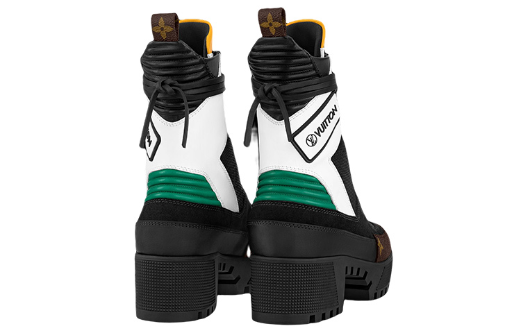 Shop (W) Louis Vuitton Laureate Platform Desert Boot 'Hitam' 1A9O8Q