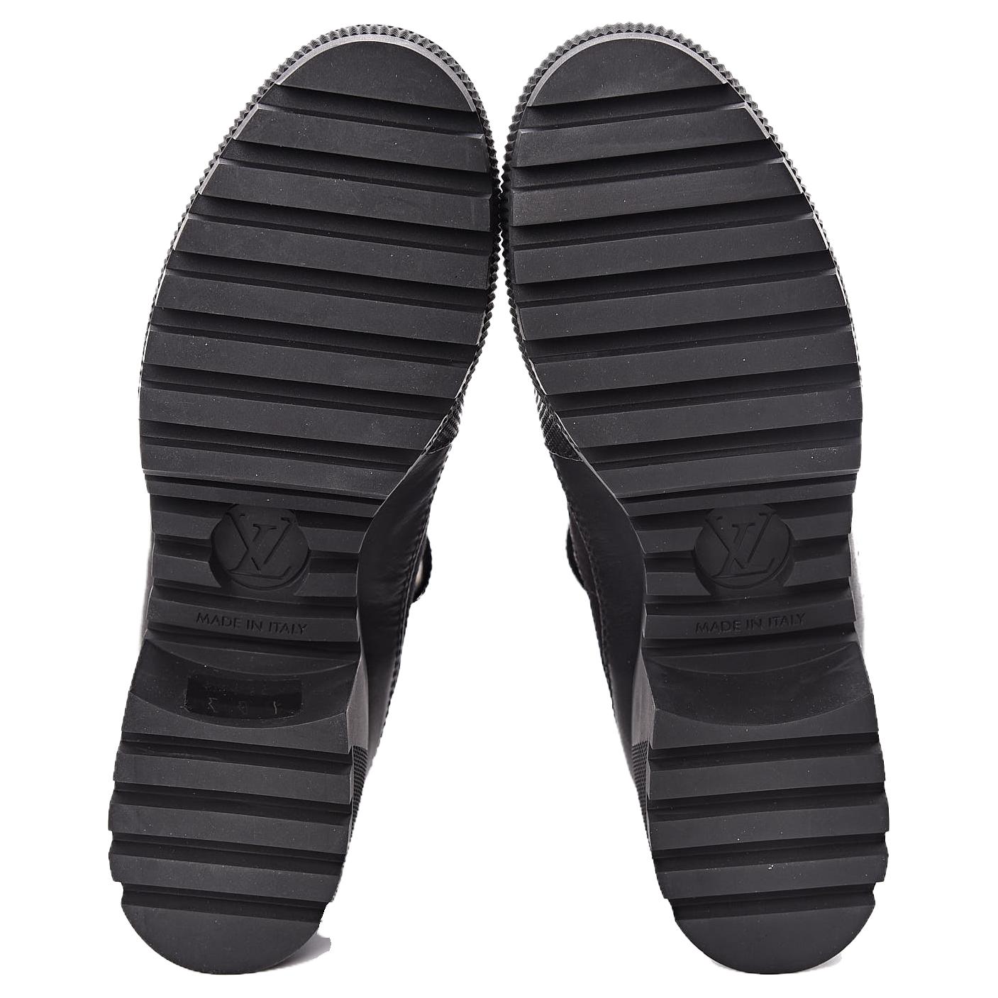Purchase (W) Botas Louis Vuitton Laureate Plataforma Desert 'Negro' 1A4FDU