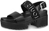 Buy (W) Sandal Platform Louis Vuitton LAUREATE 'Hitam' 1A4X2M