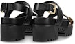 Lookbook (W) Sandal Platform Louis Vuitton LAUREATE 'Monogram Hitam' 1A4W22