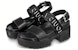 (W) Sandal Platform Louis Vuitton LAUREATE 'Hitam' 1A4X2M