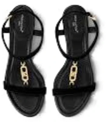 (W) Louis Vuitton Leren Buckle Chunky Hak Ronde Neus Fashion Slide 6.5cm ''Zwart'' 1ABIGM Shop (W) Louis Vuitton Leren Buckle Chunky Hak Ronde Neus Fashion Slide 6.5cm ''Zwart'' 1ABIGM