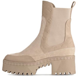 (W) 路易威登小麦棕色皮革切尔西靴 1AC7WU Buy (W) 路易威登小麦棕色皮革切尔西靴 1AC7WU