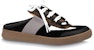 (W) Sandal Rata Kulit Louis Vuitton 'Hitam Kelabu Coklat' 1ABGYV