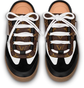 路易威登 皮革 平底 时尚拖鞋 女款 黑灰棕 Purchase 路易威登 皮革 平底 时尚拖鞋 女款 黑灰棕