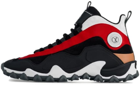 (W) Louis Vuitton Sepatu Kulit High-Top 'Hitam Merah' 1ACJDH Buy (W) Louis Vuitton Sepatu Kulit High-Top 'Hitam Merah' 1ACJDH