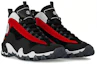 Lookbook (W) Louis Vuitton Sepatu Kulit High-Top 'Hitam Merah' 1ACJDH