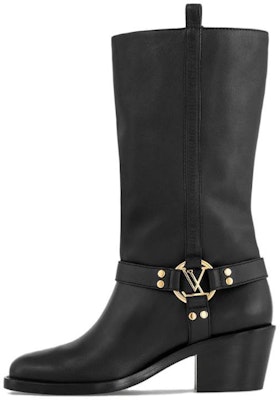 (Women) Louis Vuitton Leather High-Top Boot 'Black' 1ACI4N Buy (Women) Louis Vuitton Leather High-Top Boot 'Black' 1ACI4N
