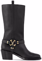 Order (Women) Louis Vuitton Leather High-Top Boot 'Black' 1ACI4N