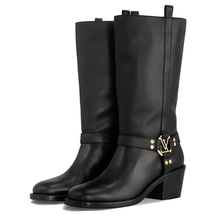 Lookbook (W) Louis Vuitton But Kulit Tinggi 'Hitam' 1ACI4N