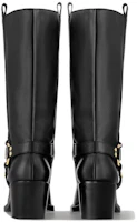 Purchase (Women) Louis Vuitton Leather High-Top Boot 'Black' 1ACI4N