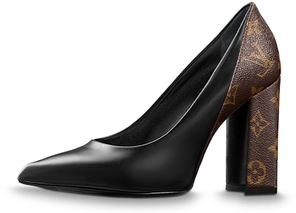 (W) 루이비통 블랙 가죽 하이힐 1A3PQY Buy (W) 루이비통 블랙 가죽 하이힐 1A3PQY