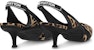 (W) Louis Vuitton Kasut Tumit Tinggi Kulit 'Fashion Comfort' 5.5cm Hitam 1ABTMZ
