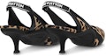 Shop (W) Louis Vuitton Kasut Tumit Tinggi Kulit 'Fashion Comfort' 5.5cm Hitam 1ABTMZ