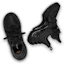 Sizing (W) Louis Vuitton Baskets Basses en Cuir ''Lacets Noirs'' 1ABIL4