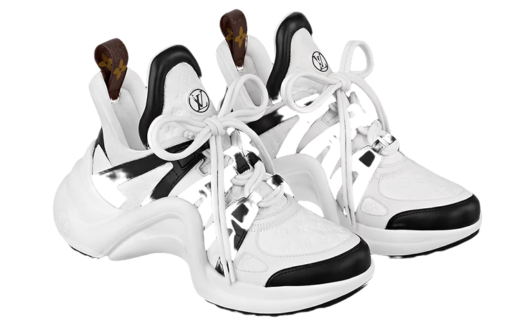 (W) LV LV Archlight Sneakers 'White Black' 圖 2