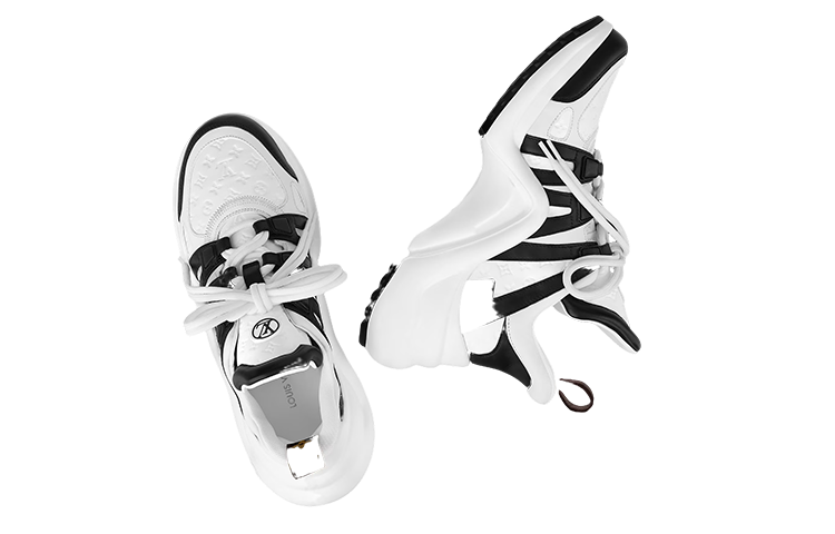 (W) LV LV Archlight Sneakers 'White Black' 圖 5