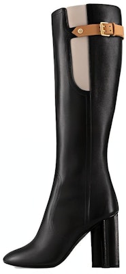 (Women) Louis Vuitton Leather Pointed-Toe High-Heeled Tall Boots 'Black' 1ACL6O Buy (Women) Louis Vuitton Leather Pointed-Toe High-Heeled Tall Boots 'Black' 1ACL6O