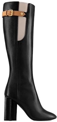 (Women) Louis Vuitton Leather Pointed-Toe High-Heeled Tall Boots 'Black' 1ACL6O Order (Women) Louis Vuitton Leather Pointed-Toe High-Heeled Tall Boots 'Black' 1ACL6O