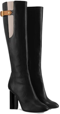 (W) 루이비통 블랙 가죽 뾰족코 롱부츠 (Louis Vuitton Black Leather Pointed-Toe Long Boots) 1ACL6O Lookbook (W) 루이비통 블랙 가죽 뾰족코 롱부츠 (Louis Vuitton Black Leather Pointed-Toe Long Boots) 1ACL6O