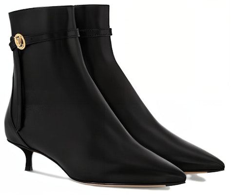(Women) Louis Vuitton Leather Pointed Toe Slim Heel Ankle Boots 'Black' 1ACLBJ Lookbook (Women) Louis Vuitton Leather Pointed Toe Slim Heel Ankle Boots 'Black' 1ACLBJ