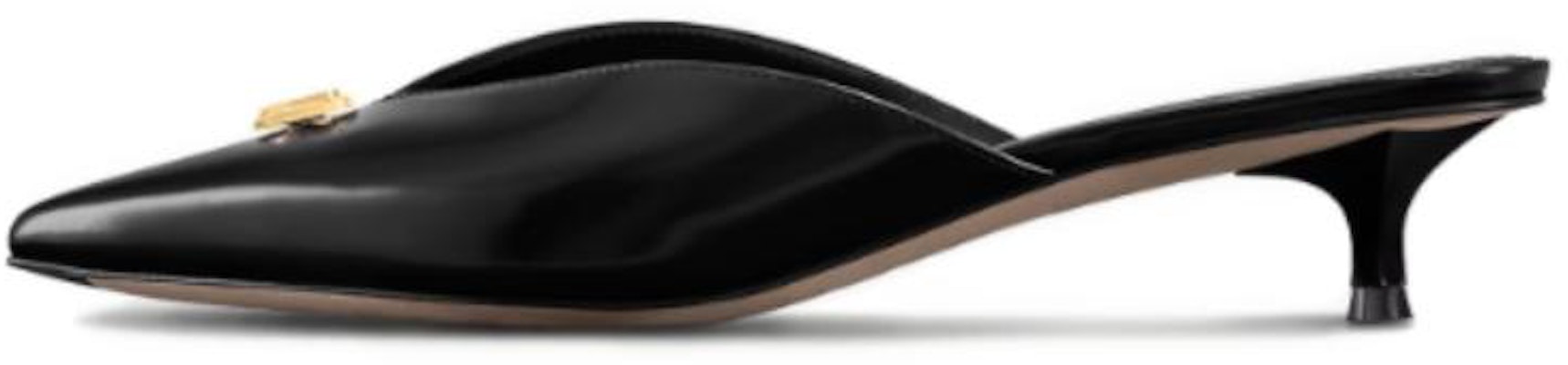(Women) Louis Vuitton Leather Pointed Toe Slip-On High Heel 'Black Mule' 1ACK5V Buy (Women) Louis Vuitton Leather Pointed Toe Slip-On High Heel 'Black Mule' 1ACK5V