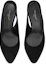Purchase (Women) Louis Vuitton Leather Pointed Toe Slip-On Chunky Heel 'Black' 1ABGI3