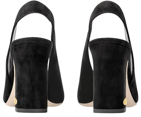 (Women) Louis Vuitton Leather Pointed Toe Slip-On Chunky Heel 'Black' 1ABGI3 Details for (Women) Louis Vuitton Leather Pointed Toe Slip-On Chunky Heel 'Black' 1ABGI3