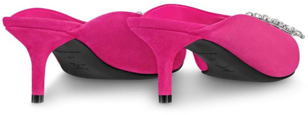 (W) Louis Vuitton Madeleine Mule Heels 'Pink' Sepatu Tumit Tinggi Wanita 1A5BUY Shop (W) Louis Vuitton Madeleine Mule Heels 'Pink' Sepatu Tumit Tinggi Wanita 1A5BUY