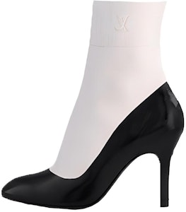 (W) Louis Vuitton Sepatu Boot Kulit Hitam Runcing dengan Ritsleting di Pergelangan Kaki 1AC9AR Buy (W) Louis Vuitton Sepatu Boot Kulit Hitam Runcing dengan Ritsleting di Pergelangan Kaki 1AC9AR