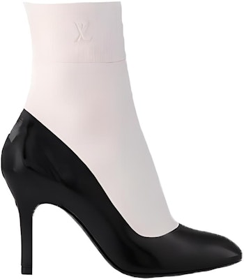 (Women) Louis Vuitton Leather Pointed Toe Zip Ankle Boot 'Black' 1AC9AR Order (Women) Louis Vuitton Leather Pointed Toe Zip Ankle Boot 'Black' 1AC9AR