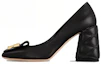Buy (Women) Louis Vuitton Leather Round-Toe Slip-On 'Block Heel' 8.5cm 1ACJJS