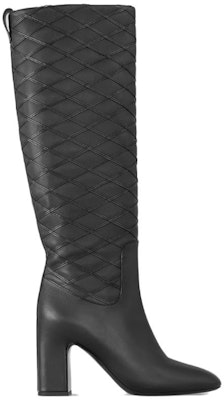 (Women) Louis Vuitton Leather Round Toe High-Heeled Boot 'Black' 1ACK1F Order (Women) Louis Vuitton Leather Round Toe High-Heeled Boot 'Black' 1ACK1F