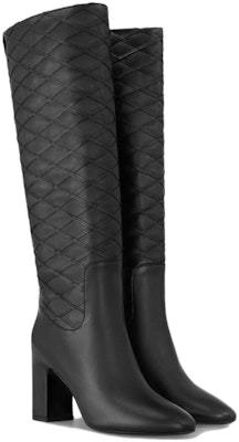 (Women) Louis Vuitton Leather Round Toe High-Heeled Boot 'Black' 1ACK1F Lookbook (Women) Louis Vuitton Leather Round Toe High-Heeled Boot 'Black' 1ACK1F