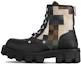 Buy (Women) Louis Vuitton Leather Round Toe Lace-Up Chunky Sole Short Boot 'Black Martin' 1ACNF0